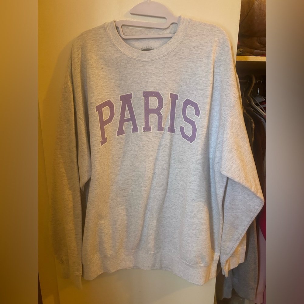 Paris crew neck